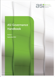 ASI Governance Handbook 09-2016 v.1