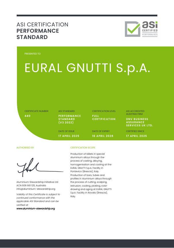 ASI Certification