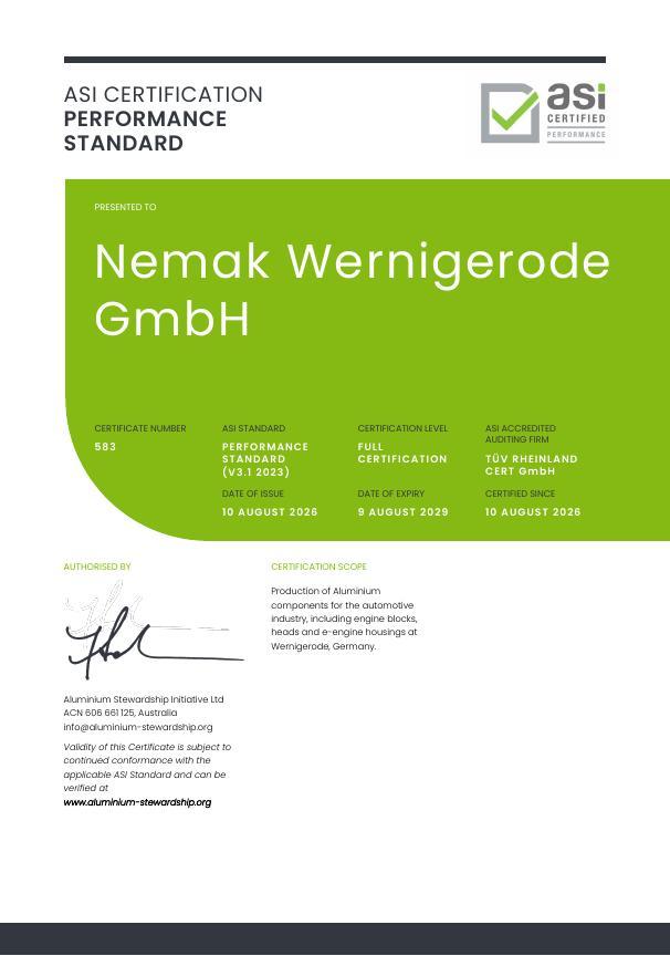ASI Certification